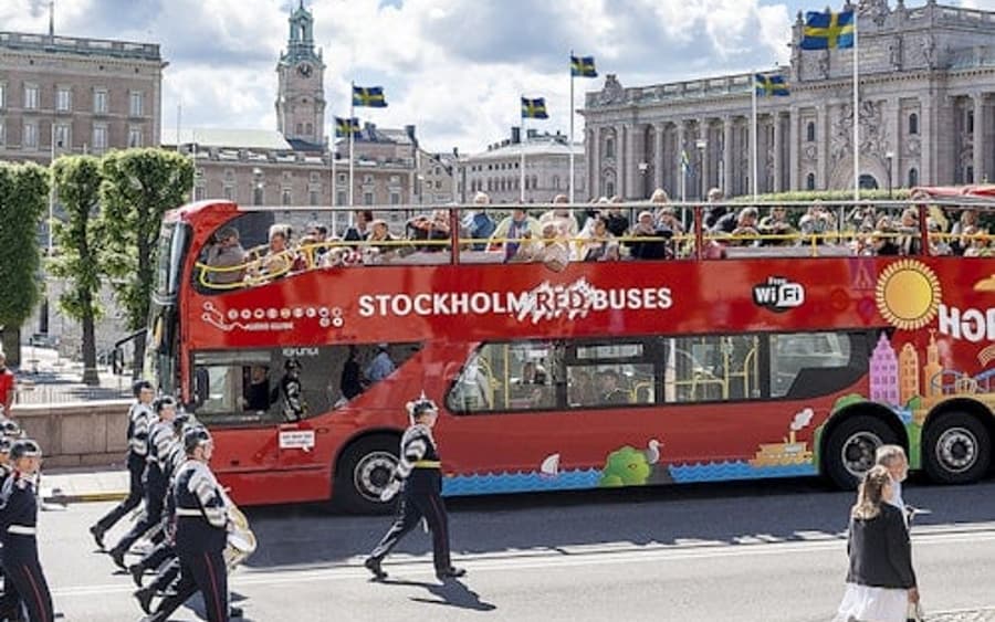 Red City Bus Stockholm: Hop-on Hop-off Bus Tour
