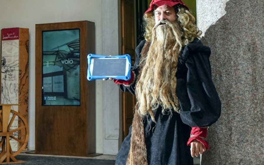 Schatzsuche mit Leonardo da Vinci