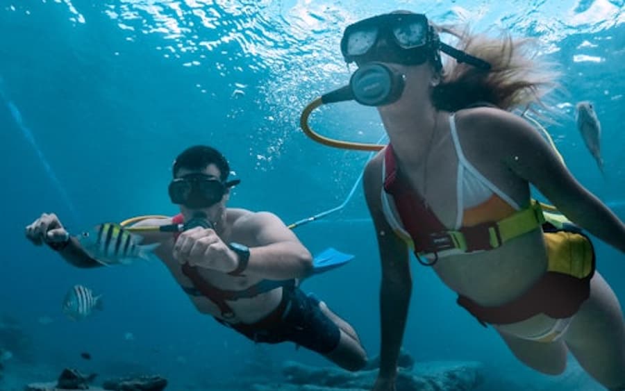 Chankanaab Beach Adventure Park: Vezetett Snuba Kaland