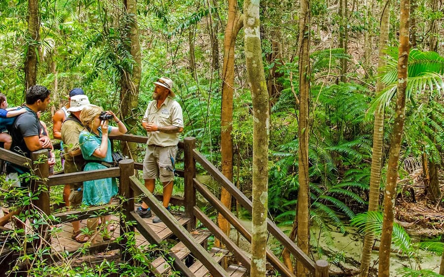 Z Hervey Bay: K'gari (Fraser Island) Klasyczna Wycieczka Autobusowa na 1 Dzień z Lunchem