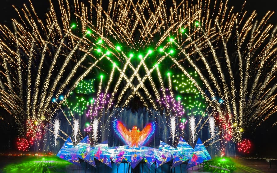 Entradas para el Espectáculo de Fuegos Artificiales Alas del Tiempo