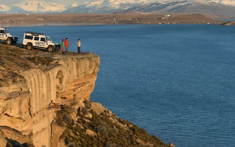 El Calafate: Půldenní prohlídka s průvodcem terénním vozem + zpáteční transfer