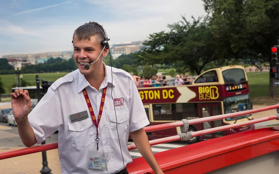 Big Bus: Best of DC Hop-on Hop-off Bus + Sunset Tour
