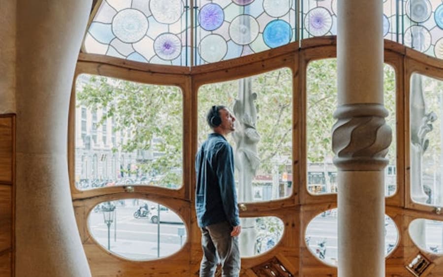 Casa Batlló: standardowy bilet wstępu (niebieski)