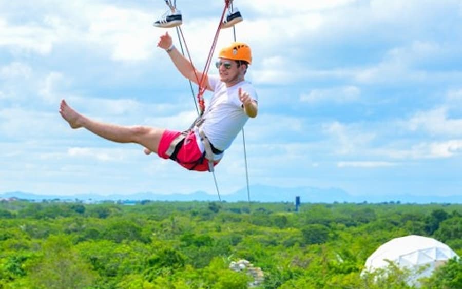 Parc Bavaro: Zipline Mega Splash