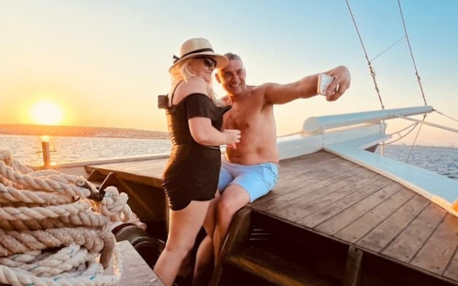 Rhodes: Sunset Cruise with Greek BBQ and Unlimited Drinks