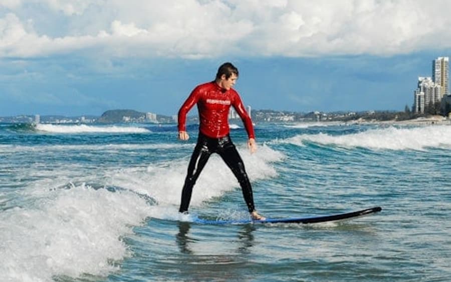 Δίωρο Μάθημα Σερφ στο Surfers Paradise