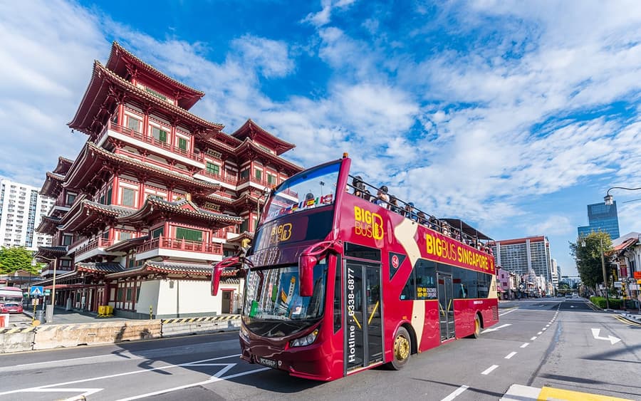 Big Bus: Recorrido en Autobús Suba y Baje en Singapur