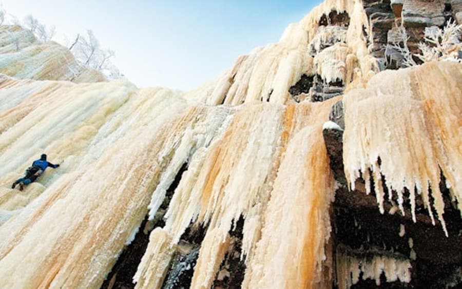From Rovaniemi: Frozen Waterfalls of Korouoma Tour
