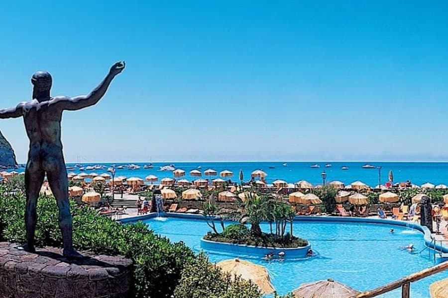Ischia: Poseidon Thermal Gardens Entry + Hydrofoil + Transfer, at Ischia Day Trips from Naples