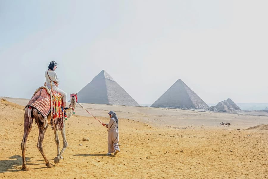 From Hurghada by Flight: Full-Day Cairo Tour with Grand Egyptian Museum & Pyramids of Giza, Cairo