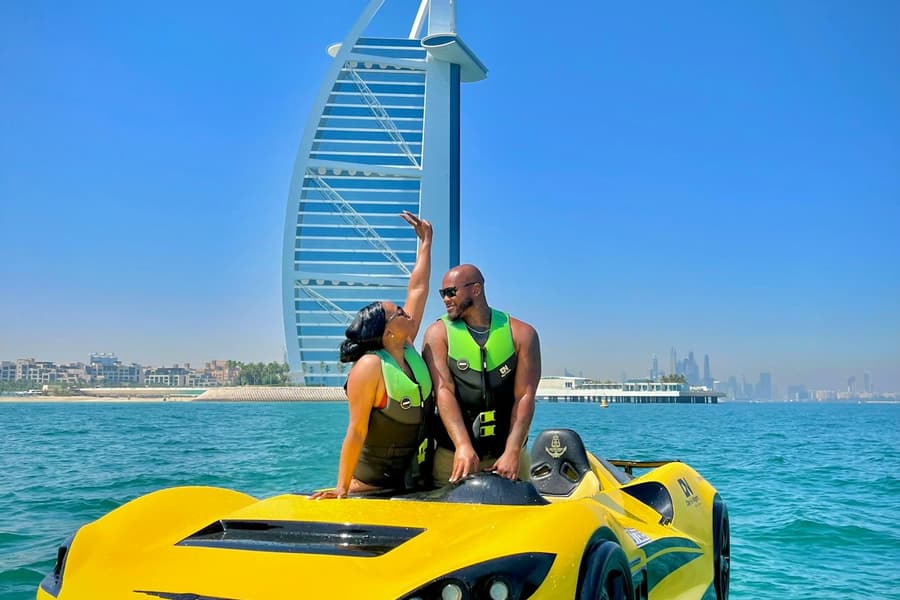 Dubai Jetcar: The Ultimate Adventure, at Dubai Watersports, Dubai