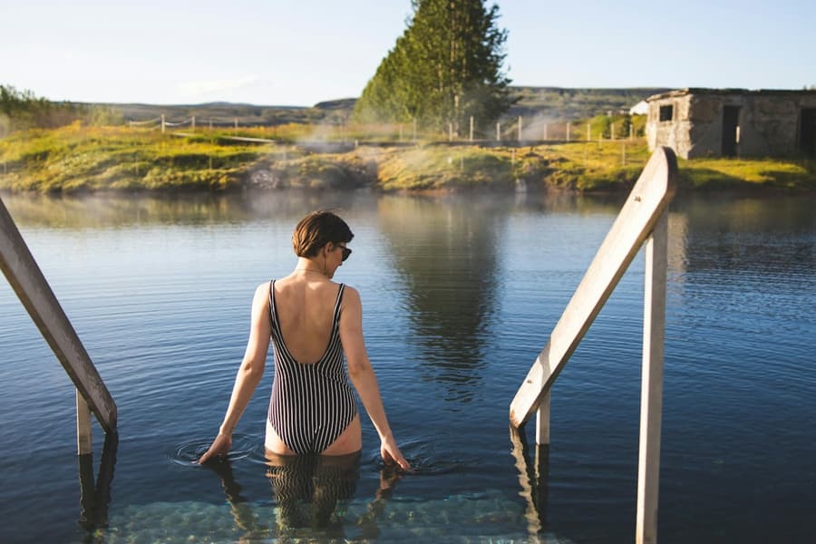 Secret Lagoon Hot Spring: Entry Ticket, at Secret Lagoon Hot Spring, Flúðir