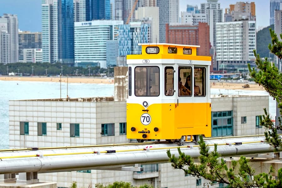 Tour du lịch thành phố Busan 1 ngày & Công viên Blue Line Sky Capsule, Busan
