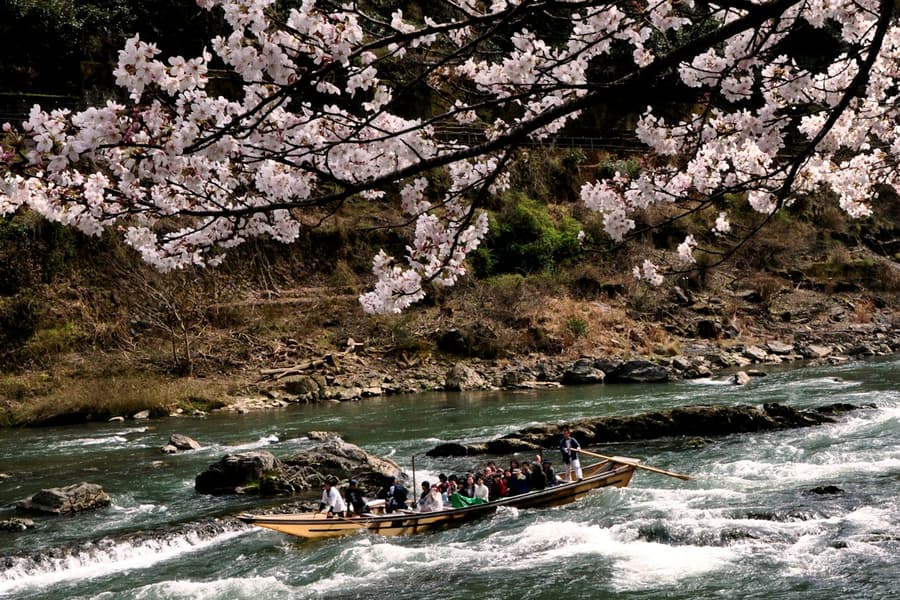 Hozugawa River Boat Ride, at Hozugawa River Boat Ride, Kyoto