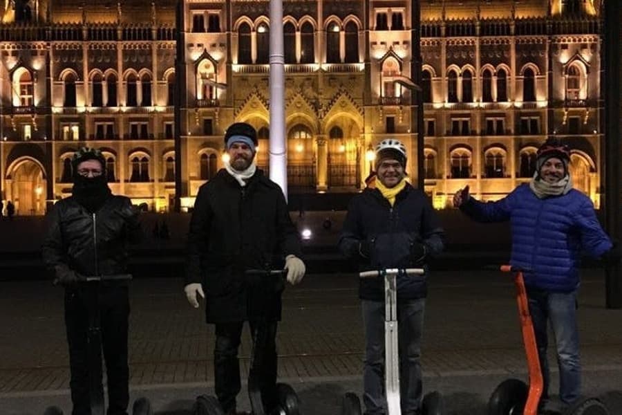 Magical Budapest Night Segway Tour Experience, at Szechenyi Lanchid