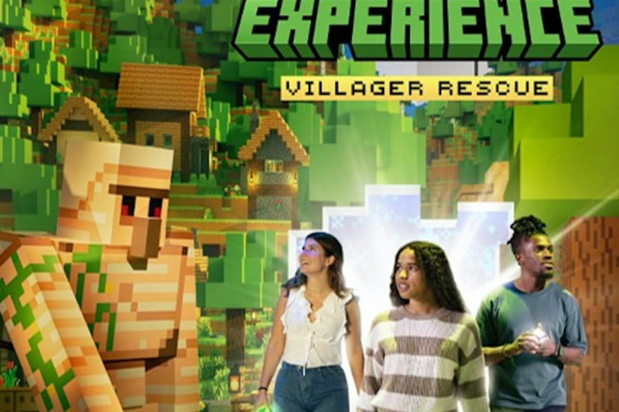 Minecraft Experience Singapore: Villager Rescue Entry Ticket, at Minecraft Experience Singapore