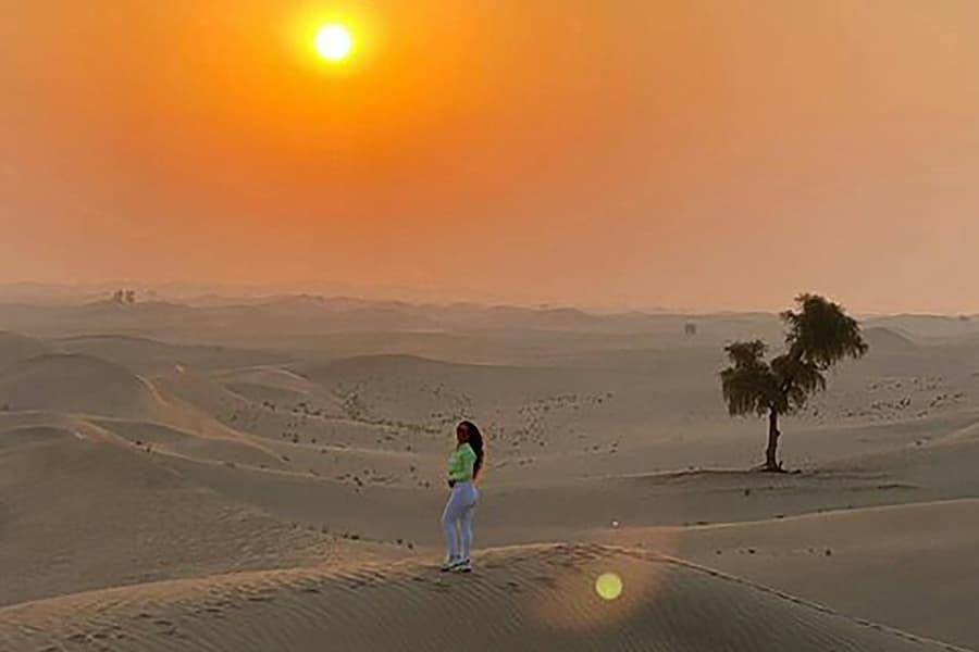 Abu Dhabi: Sunrise Desert Safari Tour + Roundtrip Transfer, at Abu Dhabi Desert Safari, Abu Dhabi