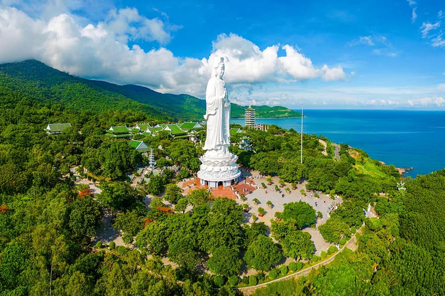 Marble Mountains, Lady Buddha, & Hoi An City Tour with Transfers, Da Nang