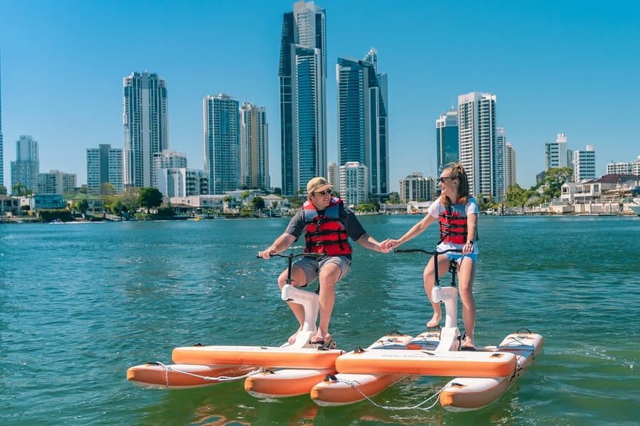 Surfers Paradise: Guided Waterbike Experience, at Paradise Waterbikes Gold Coast, Surfers Paradise