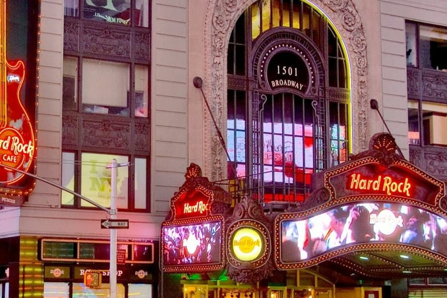 Hard Rock Cafe Time Square NYC Dining Experience tickets at Hard Rock Cafe New York