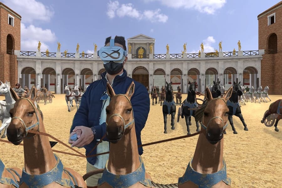 Rome: Circus Maximus Virtual Reality Chariot Race Experience Tickets, Australia