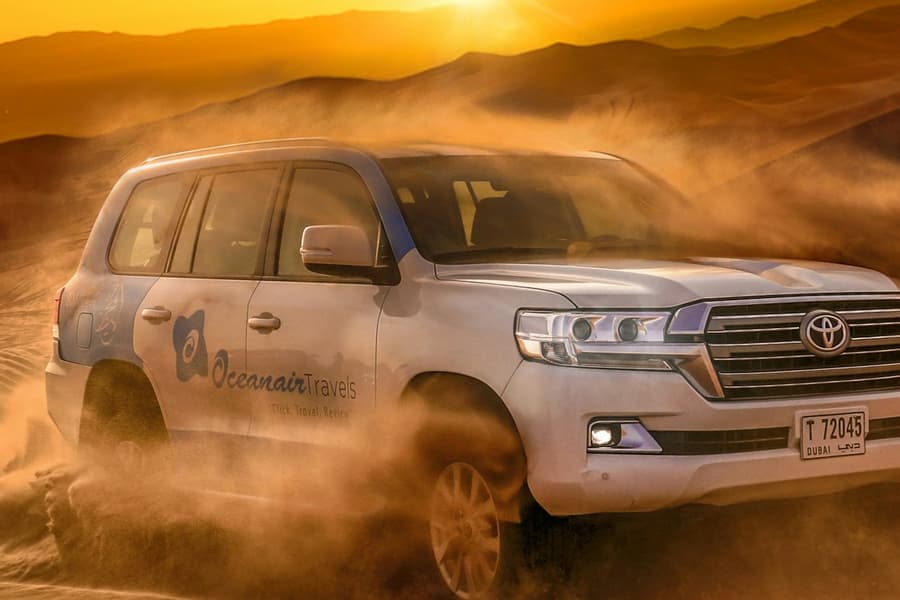 Premium Desert Safari: Camel Ride, Falconry and BBQ Dinner at Al Khayma Camp, at Dubai Desert Safari