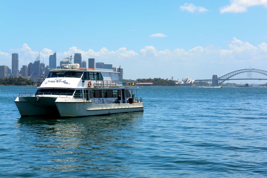 Sydney Harbour Intimate Luxury Dinner Cruise with Exclusive Waterside Dining, at 7 Macquarie St