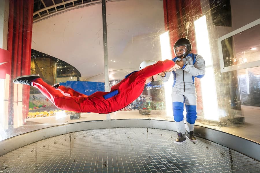 iFly Dubai Indoor Skydive Experience, at iFly Dubai