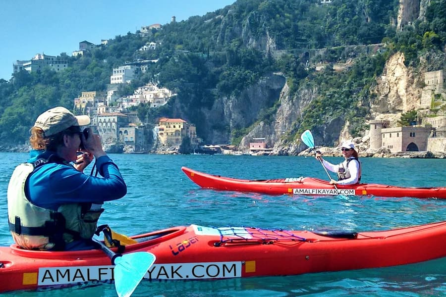 3-Hour Amalfi Coast Kayak Tour, at Amalfi Water Activities, Amalfi