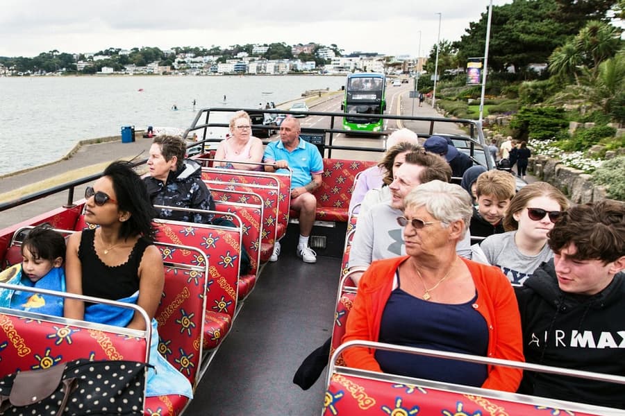 Hop-on Hop-off Bus Bournemouth, at Bournemouth Hop-on Hop-off Tours, Bournemouth