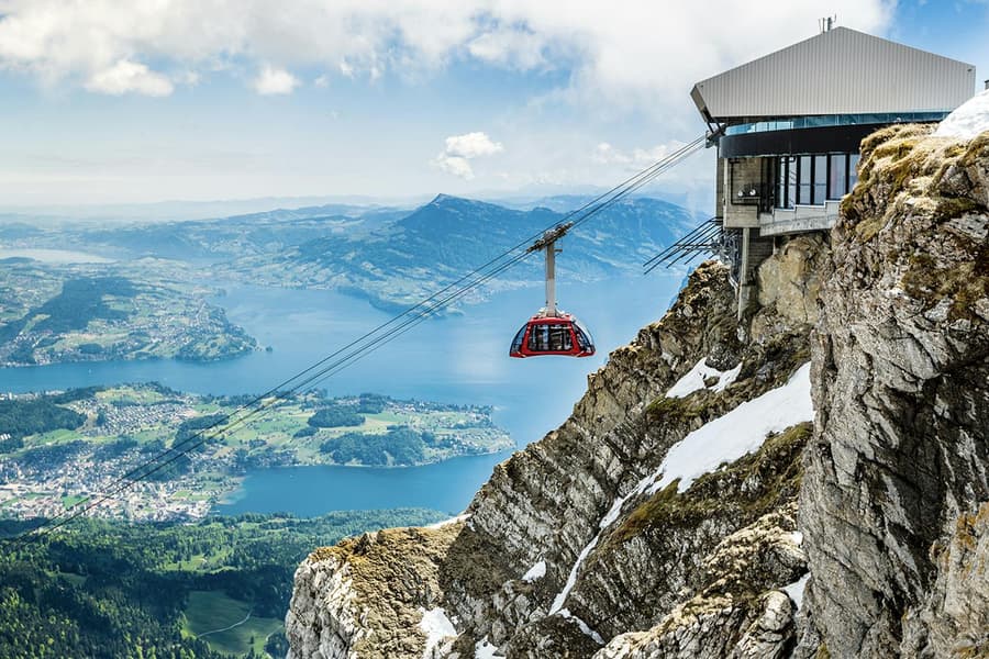 From Kriens: Mount Pilatus Round-Trip Cable Car Tickets, Lucerne