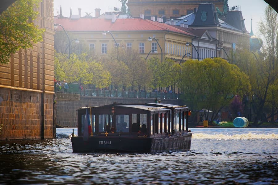 Prague: Boat Cruise + Charles Bridge Museum Entry, at Prague River Cruises