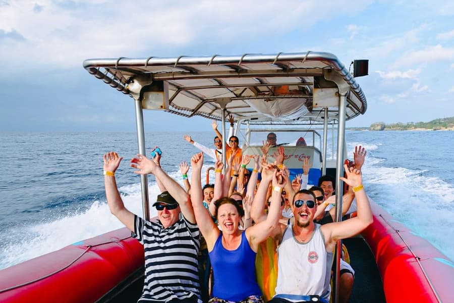 Nusa Penida: Snorkeling Cruise from Bali + Guided Island Tour + Lunch, at Nusa Penida Island Day Tours, Bali