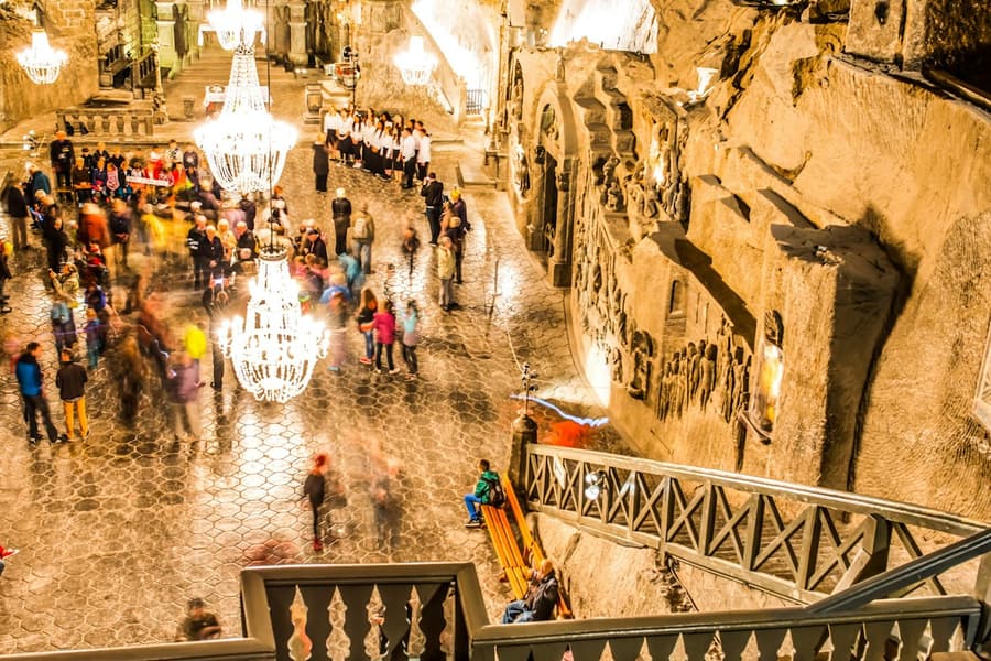 Wieliczka Salt Mine: Skip The Line Ticket + Guided Tour, at Wieliczka Salt Mine Day Trips from Krakow, Wieliczka