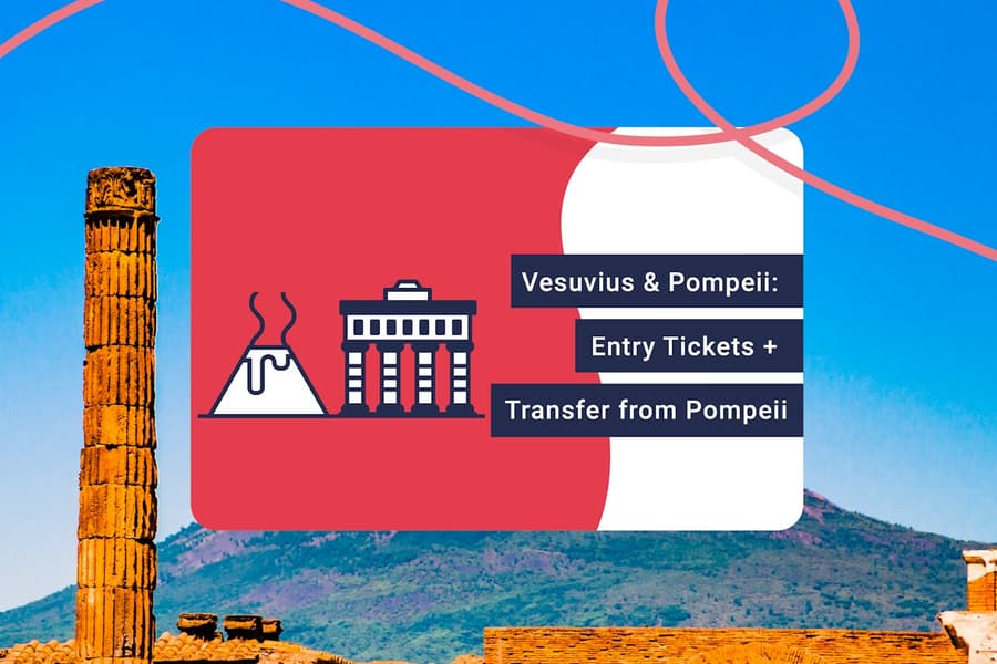 Vesuvius, Herculaneum & Pompeii Pass, at Naples City Cards, Naples