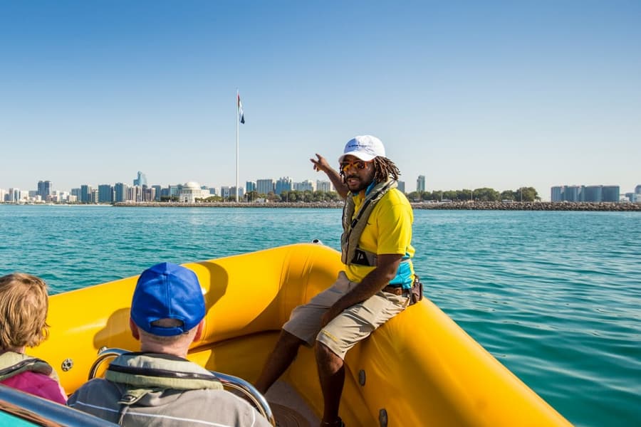 45-minute Yas Island Boat Tour tickets at Abu Dhabi Sightseeing Cruises
