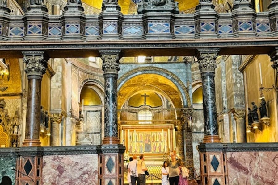 St. Mark's Basilica & Doge's Palace: Guided Tour + Terrace Access, at St. Mark's Basilica