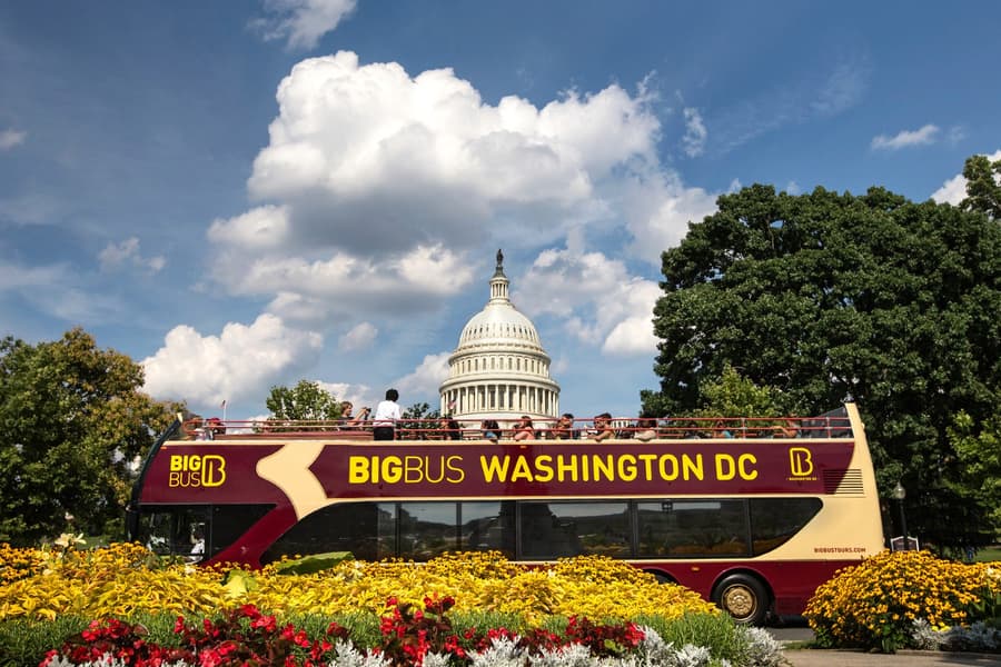 Big Bus: Washington DC Hop-on Hop-off Bus Tour with Optional Sunset Tour, Washington DC