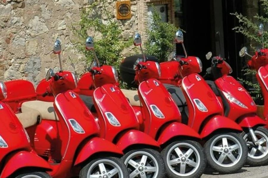 Chianti: Scenic Vespa Tour + Wine Tasting Tickets, at Day Trips from Siena, Siena