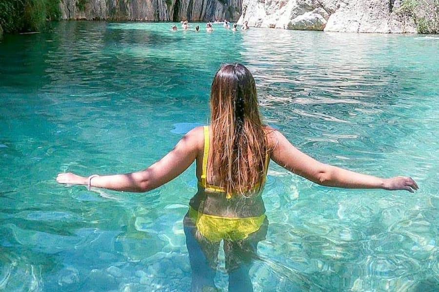 Montanejos Hot Springs & Girlfriend Waterfall: Guided Tour from Valencia + Lunch, at Day Trips from Valencia, Valencia