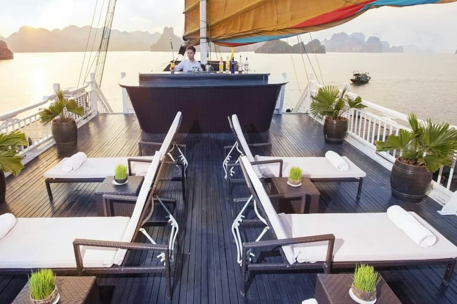 Ha Long Bay: 2-Day Boutique Cruise + Meals + Optional Transfer, at Halong Bay Sightseeing Cruises, Thành Phố Hạ Long
