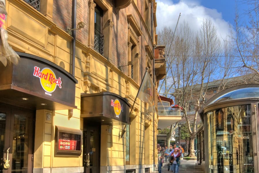 Hard Rock Cafe Rome, at Hard Rock Cafe Rome