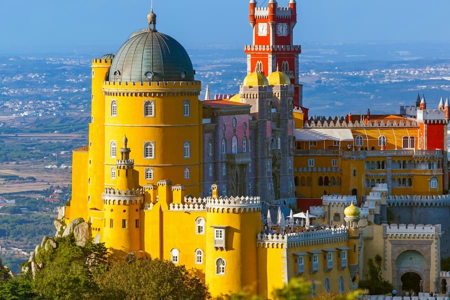 Sintra, Pena Palace, Belém & Lisbon: Small-Group Day Trip, at National Palace of Pena & Park, Sintra