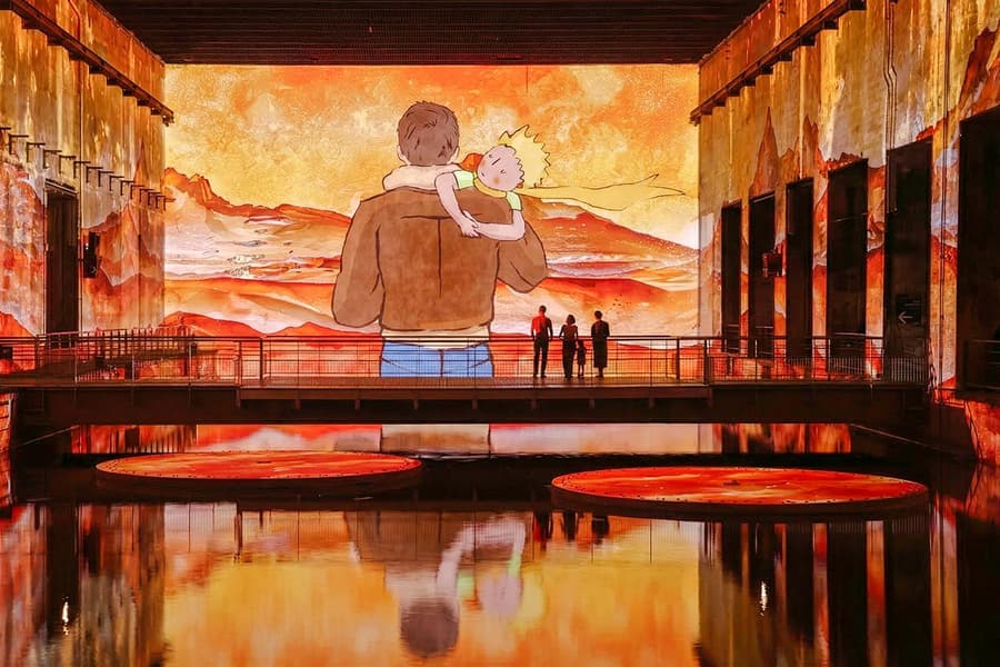 Bassins des lumières: Little Prince Immersive Experience, Bordeaux