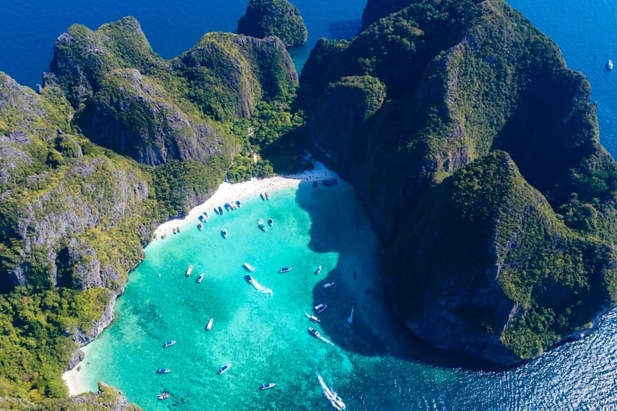 Phi Phi Islands, Maya Beach, and Snorkeling: Day Trip from Khao Lak, at Phi Phi Islands, Khao Lak