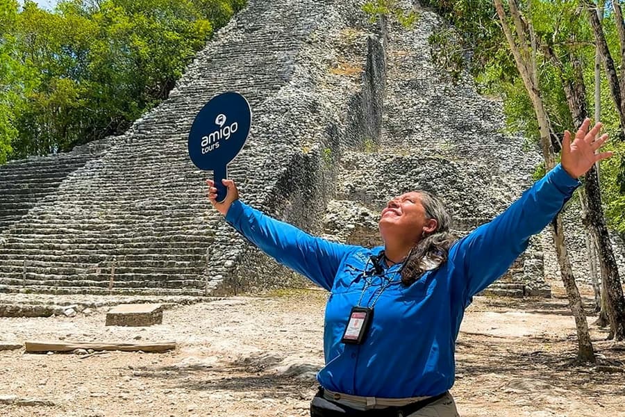 Chichén Itzá, Cenote Chichikan, Cobá Ruins & Valladolid: Guided Tour + Transfer, at Chichén Itzá Day Trips from Cancún, Tulum