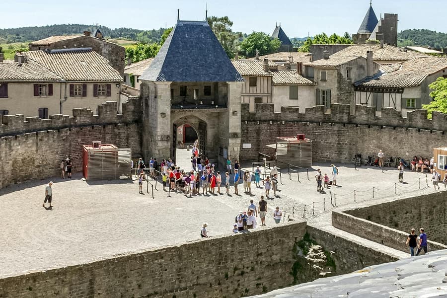 From Toulouse: Transport to Carcassonne with Audioguide, Carcassonne