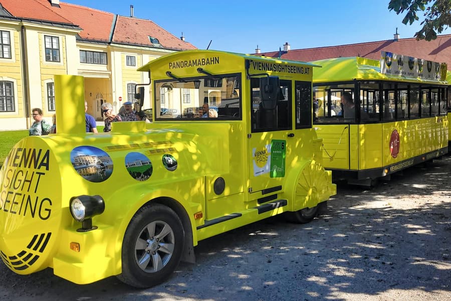 Vienna: Panoramabahn Schönbrunn Express Hop-on Hop-off Train, at Vienna Hop-On Hop-Off Tours, Vienna