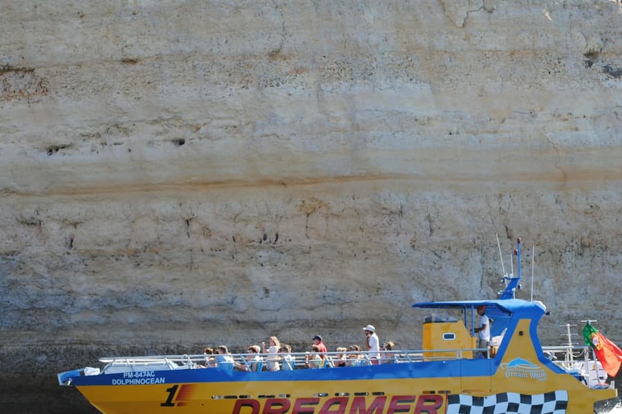 Benagil & Dolphin Watching: Jet Boat Tour from Albufeira, at Algarve Dolphin Watching, Albufeira